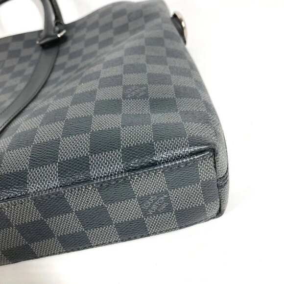 LOUIS VUITTON N40024 Damier Graphite Anton 2WAY Document Hand Bag Business bag - Picture 7 of 16